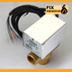 MOTORISED Diverter Priority VALVE ACTUATOR 3 PORT 3/4 BSP Female can replace Honeywell V4043C FTB2790 5055639196285