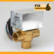 MOTORISED Diverter Priority VALVE ACTUATOR 3 PORT 3/4 BSP Female can replace Honeywell V4043C FTB2790 5055639196285