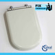 Ideal SOTTINI REPRISE Toilet Seat and Cover WHITE Chrome hinges full fitting kit FTB2651 5055639195813 Ideal SOTTINI REPRISE Toilet Seat and Cover WHITE Chrome hinges full fitting kit FTB2651 5055639195813