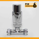 FixtheHeat Straight Chrome EN215 A Rated TRV FTB2858 5055639195769
