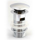 Basin Waste Slotted Brass Body, Mushroom Clicker Spring Plug FTB2455 5055639195721