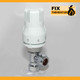 FixtheHeatTwinpack Strata thermostatic radiator valve with Lockshield FTB2855 5055639195486