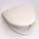 Roca America Classical Toilet Seat including Chrome hinges 801490004 FTB3059 8414329421965