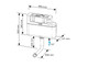 Siamp Intra Built in Concealed Bottom Inlet Back to Wall Cistern 31014710 Complete with Push Button FTB2439 3247230023721
