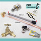 Professional THRU WALL Outside Garden Tap kit Hozelock Water Regs GT2PRO FTB4077 5055639195257