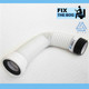 VIVA Long Flexible Connector Back To Wall Close Coupled Pan WC Toilet Waste 300-750 mm 110 mm FTB4083 5060262739969 VIVA Long Flexible Connector Back To Wall Close Coupled Pan WC Toilet Waste 300-750 mm 110 mm FTB4083 5060262739969