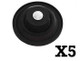 Ideal Standard SV32967 Univalve Inlet Diaphragm Washer Pack 5 Quantity FTB2358 5055639194922