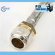 Ideal Standard A960485Nu Flexible Inlet Tail - G1/2A-M10X1I-330 FTB1709 5055639194298