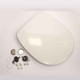 Sottini Fiori Oracle toilet seat and cover E807601 White Soft Close FTB3064 5017830395324