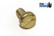 Ideal Standard E918373Nu Screw M4 X 10 Brass Slotted Pan Head FTB4425 5055639184930