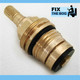 FixTheBog Armitage Shanks Sandringham sink 1 x original Tap cartridge Single BSP 1/2 x 18 spline A951130NU11 FTB7115 5055639178205