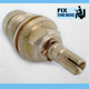 FixTheBog Ideal Standard Tuscany pair 2x original Tap cartridges Pair BSP 1/2 x 18 spline A951130NU11 FTB7210 5055639177253