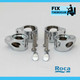 Roca Dama Senso hinge caps chrome replacement FixTheBog FTB6983 5055639173859