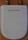 Replica Sottini Reprise Toilet Seat and Cover White FTB4047 5055639195295