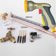 FixTheBog Outside Tap Kit DIY plus Hozelock Multi Spray Gun Professional finish 350mm through the wall Flange GT1 FTB6157 5055639128378 FixTheBog Outside Tap Kit DIY plus Hozelock Multi Spray Gun Professional finish 350mm through the wall Flange GT1 FTB6157 5055639128378
