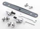 Ideal Standard R6439Aa Washpoint Seat And Cover Hinge Set Soft Close Post Jan 2011 Chrome Finish FTB10761 5055639151901