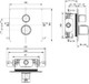 Ideal Standard - Trevi Easybox slim thermostatic shower valve A5878 A5959 FTB11624 A5878AA