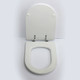 Villeroy and Boch Replica MAGNUM White Toilet Seat Chrome hinges with full fixing kit FTB2959 5055639143067