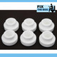 Roca Mk 1 Nexo Soft Close Toilet Seat Buffer Set White AV0004700R FTB3052 8414329913842