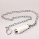 Chrome/Ceramic Richmond Handle, 23 inch Oval Link Chain FTB2978 5055639143005