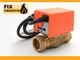 2 Port SOLAR 3/4 BSP Comp Irish Pipe Motorised Zone Valve Actuator SOLAR THERMAL SYSTEMS FTB2792 5055639195554