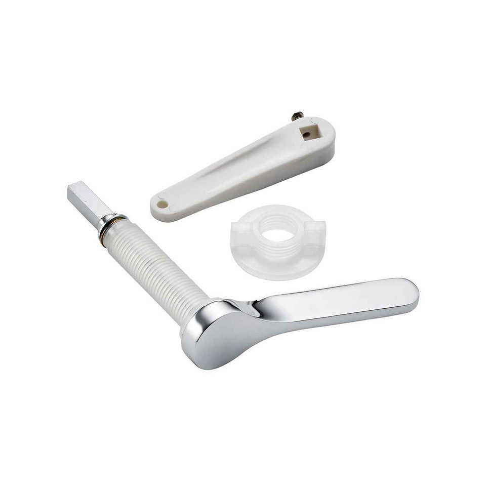 Toilet Cistern Handle 3/8" Flush Tank Cistern Metal Lever Chrome