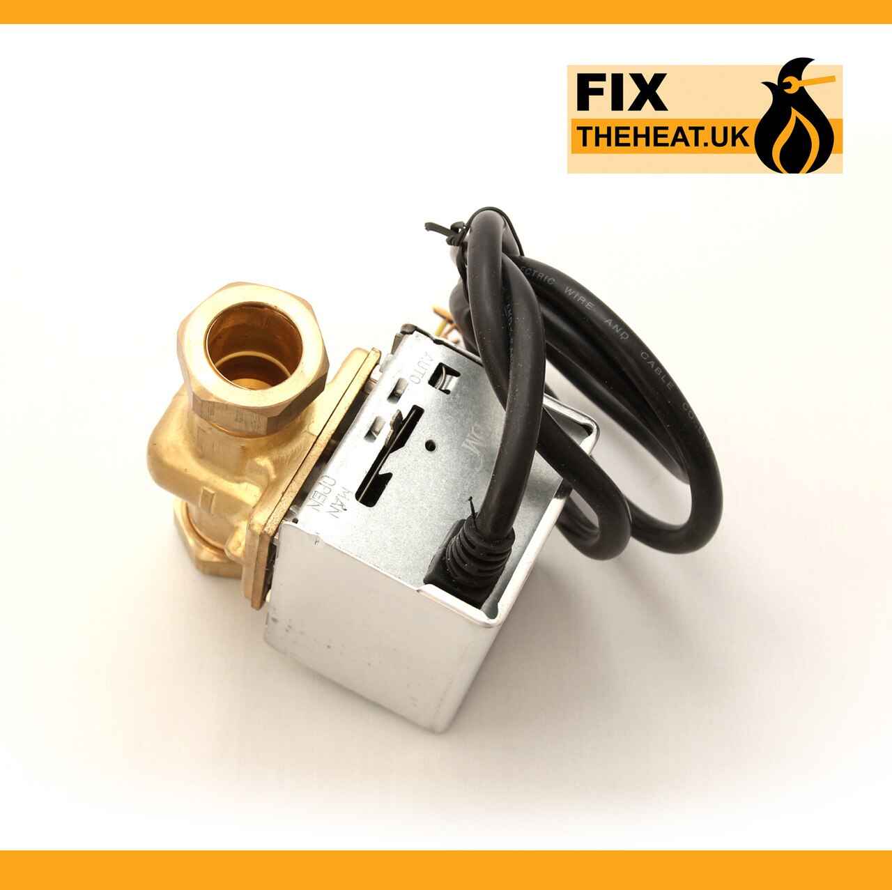 Port 22Mm Heating Water Motorised Zone Valve Actuator Can