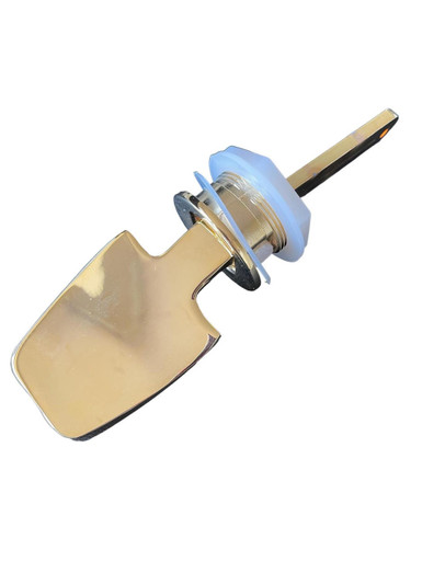 Enable Gold Toilet Cistern Side Lever Handle Luxury Paddle Flush metal ...