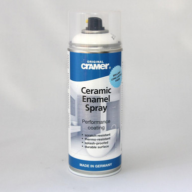 Cramer White Laquering Enamel spray 400ml 19001 Brillant white