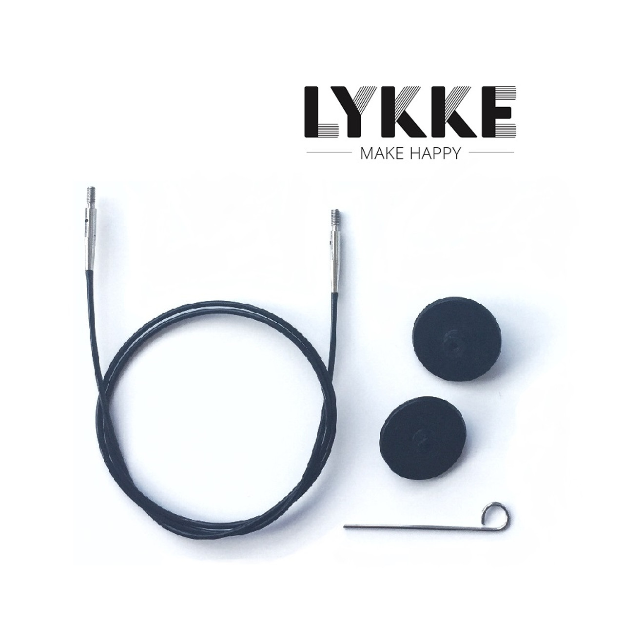 Lykke 24/60cm Cord for 5 Interchangeable Needle Tips - Urban Yarns