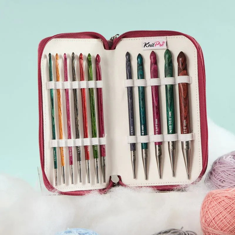 KnitPro Dreamz Grande Tunisian Crochet Hook Set - Urban Yarns