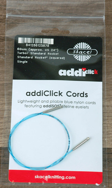 Addi Click Cord for Standard Tips (24"/60cm)