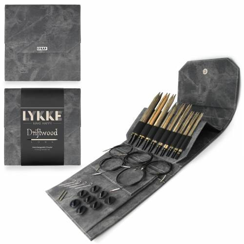 Lykke Driftwood Long-Tip Interchangeable Set - Urban Yarns