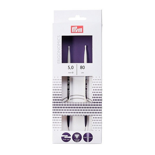 Prym Ergonomics 32"(80cm) circular 5.00 mm / US 8