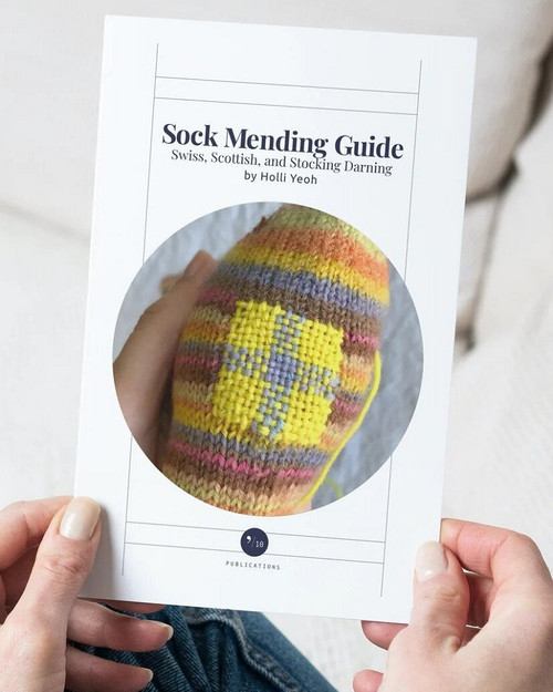 Sock Mending Guide by Holli Yeoh Urban Yarns