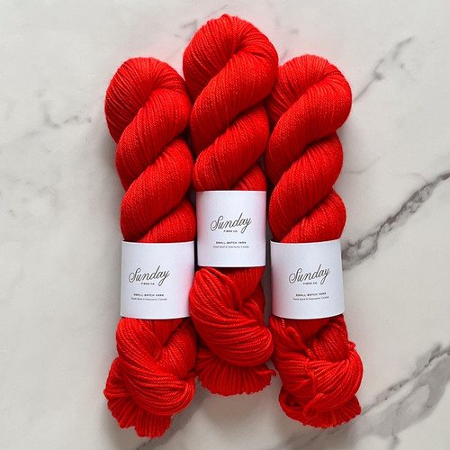 Sunday Fibre Co. Natural Worsted 