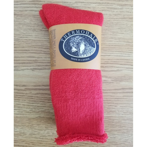Thermohair Crew Socks - Red