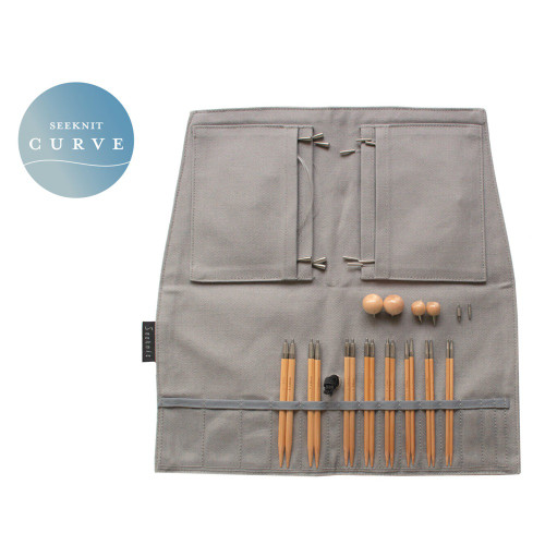 Seeknit Curve First IC Needle Set 4" Tips