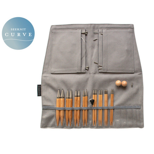 Seeknit Curve Grand IC Needle Set 4" Tips