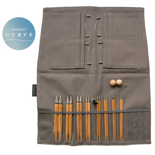 Seeknit Curve Grand IC Needle Set 5" Tips