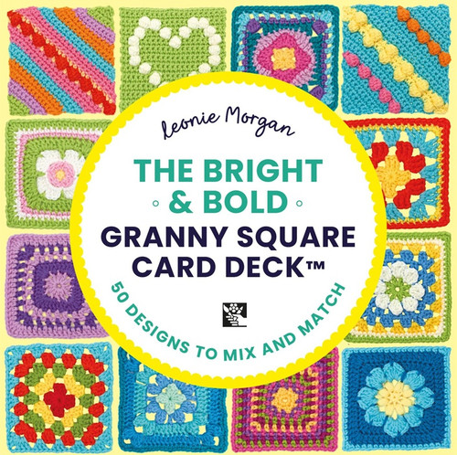 The Bright and Bold Granny Square Card Deck: 50 Mix and Match Designs