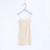 exy Double Layered Sleeveless Cotton Bodycon Dress Summer Basic Tank Sheath Party Club Bandage Dresses Vestidos (beige)