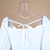 Puff Sleeve Crop Top Shirts Women Lace Up Tunic Blouse Female Long Sleeve Blouse Vintege Square Collar Short Chemise Sexy