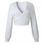 Autumn Winter New 2018 Short Sweater Women Tops And Pullovers White Knitted Long Sleeve V Neck Wrap Sweaters