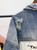 Female loose Streetwear Holes Jean Coat Autumn Patch Designs Denim Jacket For Women Casual casacas para mujer BF Harajuku Coat