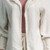 Autumn Winter Suit Long Sleeve Loose Coat +Shorts Suit Woman Oversize Cardigan+Drawstring Shorts 2 Piece Set