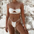 Solid Bikini Mujer Sexy Swimwear Swimsuit Bathing Suit Women Adjust Bikini Push UP Beach Wear Biquini Monokini