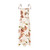 summer women bohemian asymmetrical floral printed a line dress casual spaghetti strapless dress sexy long dress