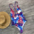 2019 Sexy Leaf Print One-piece Swimsuit Women V-neck Monokini Swimwear Push Up Bathing Suits Beach Wear Backless Red