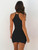 Women Sleeveless Knitted Bodycon Dress 2019 Summer High Elastic Slim Sexy Halter Mini Dress Vestidos